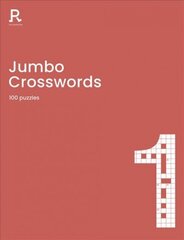 Jumbo Crosswords Book 1: a crossword book for adults containing 100 large puzzles hind ja info | Tervislik eluviis ja toitumine | kaup24.ee