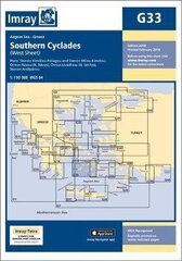 Imray Chart G33: Southern Cyclades (West Sheet) New edition hind ja info | Tervislik eluviis ja toitumine | kaup24.ee