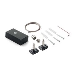 Подвесной комплект Ideal Lux EGO_KIT_SINGLE_STEEL_CABLE_2_MT _ + _ BK_CEILING_CUP цена и информация | Другие принадлежности для мебели | kaup24.ee