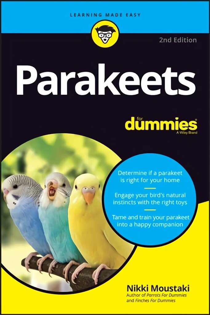 Parakeets For Dummies, 2nd Edition 2nd Edition цена и информация | Tervislik eluviis ja toitumine | kaup24.ee