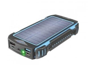 PRIO Solar PowerBank Солнечная внешняя зарядная батарея 20000mAh / QC3.0 / PD / SCP цена и информация | Зарядные устройства Power bank | kaup24.ee