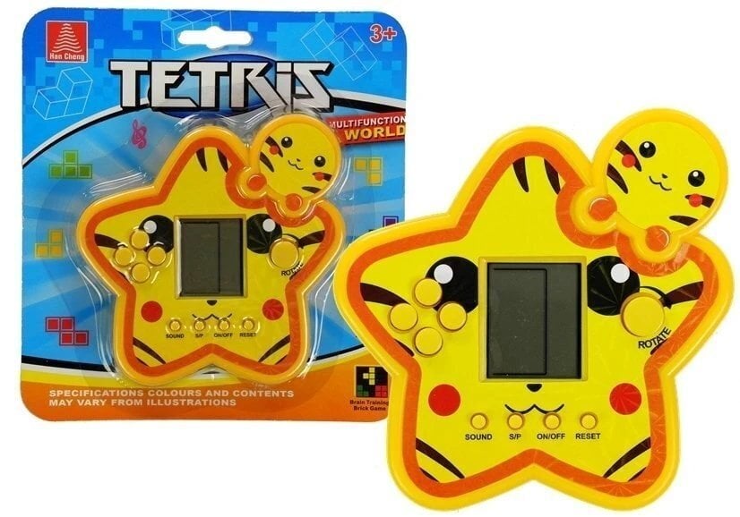 Elektrooniline mäng lastele - tetris "Pikachu" цена и информация | Lauamängud ja mõistatused | kaup24.ee