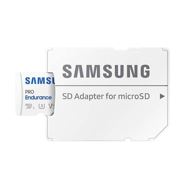 Samsung Pro Endurance 128GB mälukaart + adapter hind ja info | Fotoaparaatide mälukaardid | kaup24.ee