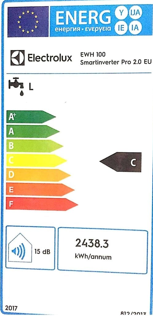 Boiler Electrolux SmartInverter PRO 2.0EU 100L цена и информация | Boilerid | kaup24.ee