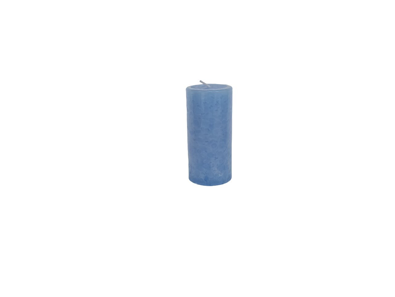 Steinhart silindrikujuline küünal, helesinine, 2 tk, 12 x 5,8 cm hind ja info | Küünlad, küünlajalad | kaup24.ee