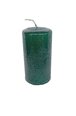 Цилиндрическая свеча Steinhart Brillantina, 2 шт, зеленые, 11 x 5,7 см