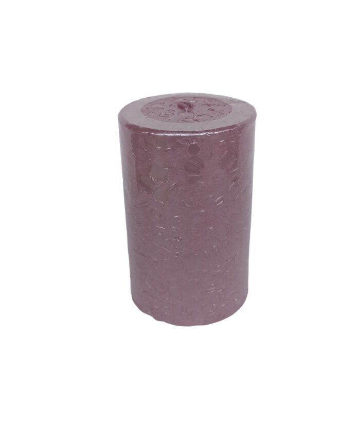 Steinhart silindrikujuline küünal EDEL, 2 tk, pärlmutter, roosa, 10 x 6,5 cm hind ja info | Küünlad, küünlajalad | kaup24.ee