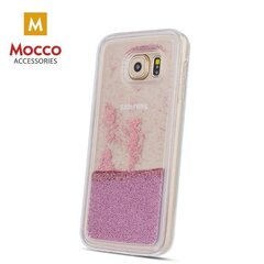 Kaitseümbris Mocco Liquid Silicone Case sobib Apple iPhone X, läbipaistev/roosa цена и информация | Чехлы для телефонов | kaup24.ee