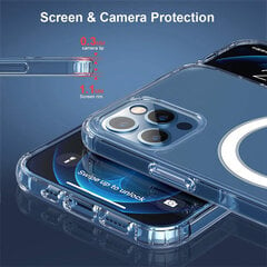 iPhone 14 Plus (6,7″) läbipaistev ümbris MagSafe hind ja info | Telefoni kaaned, ümbrised | kaup24.ee