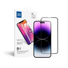 Blue Star 5D iPhone 14 Pro (6,1″) täisekraani kaitseklaas 9H hind ja info | Ekraani kaitsekiled | kaup24.ee