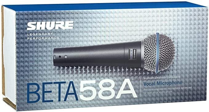 Mikrofon Shure Beta 58A hind ja info | Mikrofonid | kaup24.ee