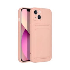 Чехол Forcell Card для iPhone 14 (6,1") - Розовый цена и информация | Чехлы для телефонов | kaup24.ee