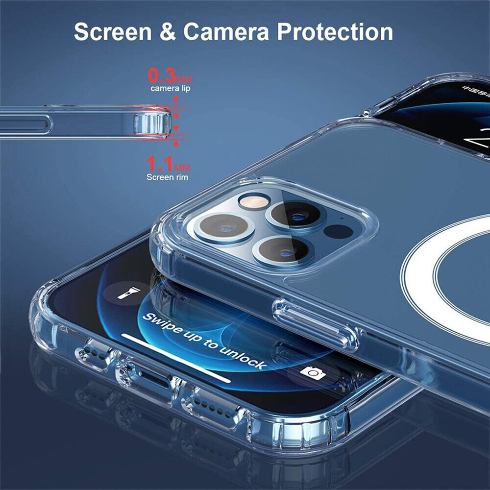 iPhone 14 Pro (6,1″) läbipaistev ümbris MagSafe цена и информация | Telefoni kaaned, ümbrised | kaup24.ee