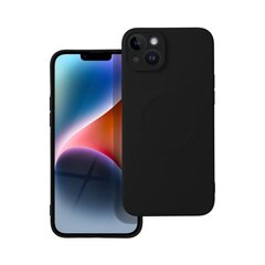 iPhone 14 Plus (6,7″) Mag Cover silikoonümbris - Must цена и информация | Чехлы для телефонов | kaup24.ee