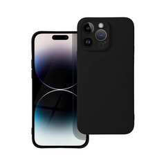 iPhone 14 Pro Max (6,7″) Mag Cover silikoonümbris - Must цена и информация | Чехлы для телефонов | kaup24.ee