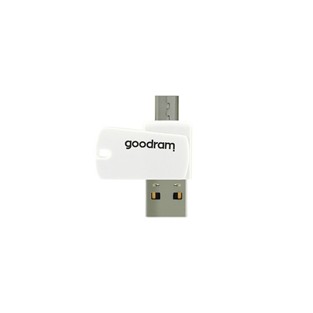 GOODRAM ALL IN ONE M1A4 kaardilugeja USB/micro, USB + microSD 64GB mälukaart цена и информация | Fotoaparaatide mälukaardid | kaup24.ee