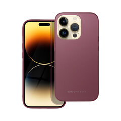 Чехол Roar Matte Glass для iPhone 14 Pro (6,1″) - Бордовый цена и информация | Чехлы для телефонов | kaup24.ee