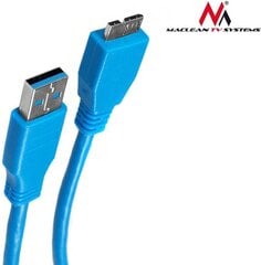 Maclean USB 3.0 микро 3 м MCTV-737 цена и информация | Кабели и провода | kaup24.ee