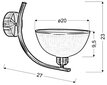 Seinavalgusti Candellux 21-47557 цена и информация | Seinavalgustid | kaup24.ee