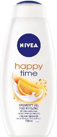 Dušigeel Nivea Bath Care Orange, 750 ml hind ja info | Dušigeelid, õlid | kaup24.ee