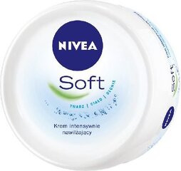 Увлажняющий крем Nivea Soft, 100 мл цена и информация | Кремы для лица | kaup24.ee