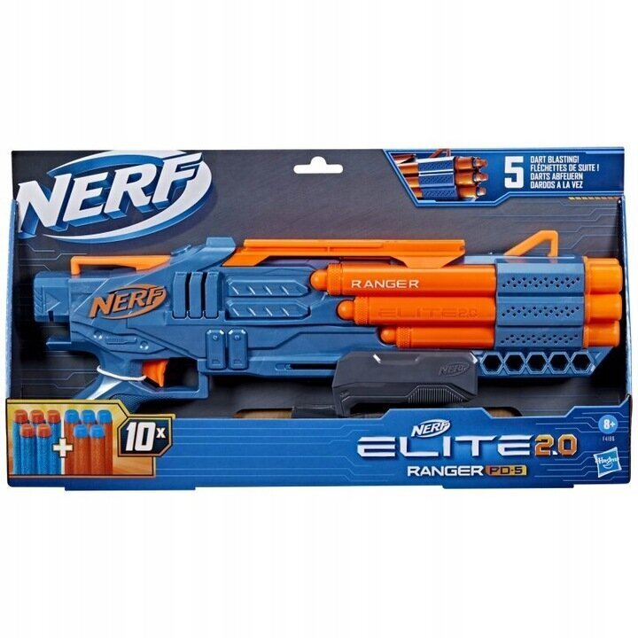 Vintpüssiheitja Nerf Elite 2.0 Ranger + sihtmärgid + 50 noolt цена и информация | Poiste mänguasjad | kaup24.ee