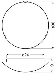 Laevalgusti Candellux 13-53704 цена и информация | Потолочные светильники | kaup24.ee