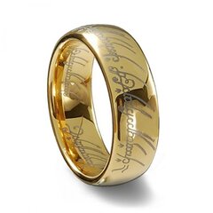 Volframisõrmuste BlueHill Lord Of The Rings 6 mm цена и информация | Кольцо | kaup24.ee