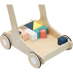 Деревянный слайдер с блоками цена и информация | Игрушки для малышей | kaup24.ee
