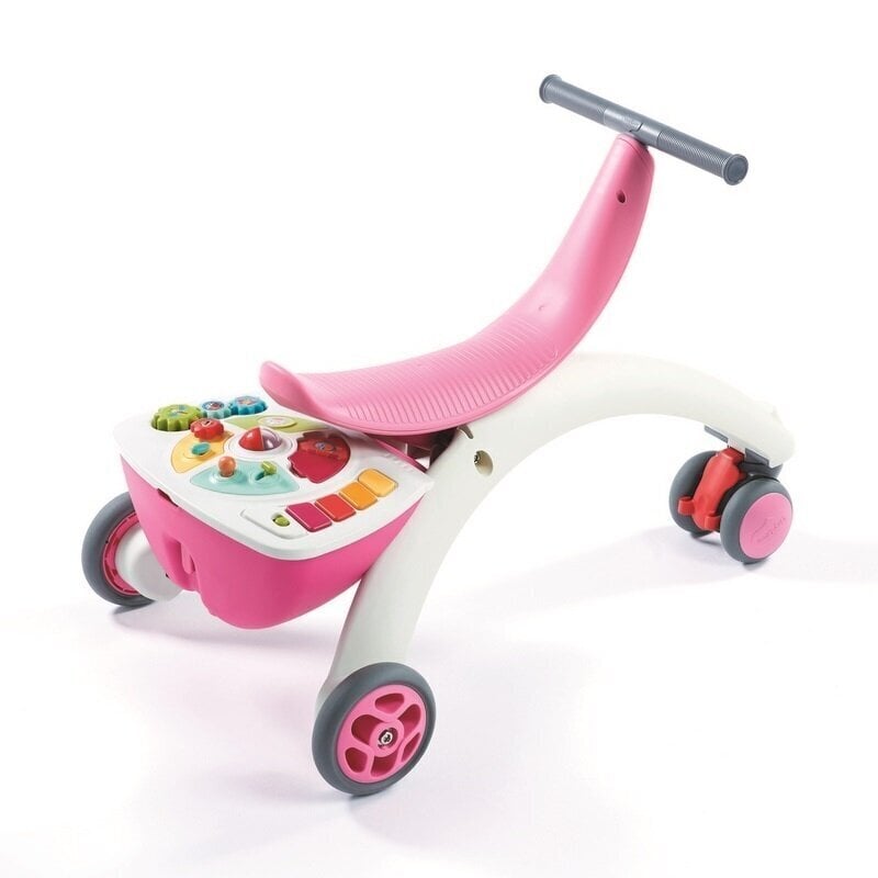 Kolmerattalise tõukeratta tõukur 5in1 Kasvan kokku - roosa hind ja info | Imikute mänguasjad | kaup24.ee