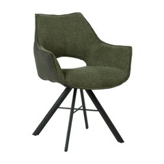 Столовый набор Eddy, стол + 6 стульев, 24501, зеленый цена и информация | Комплекты мебели для столовой | kaup24.ee