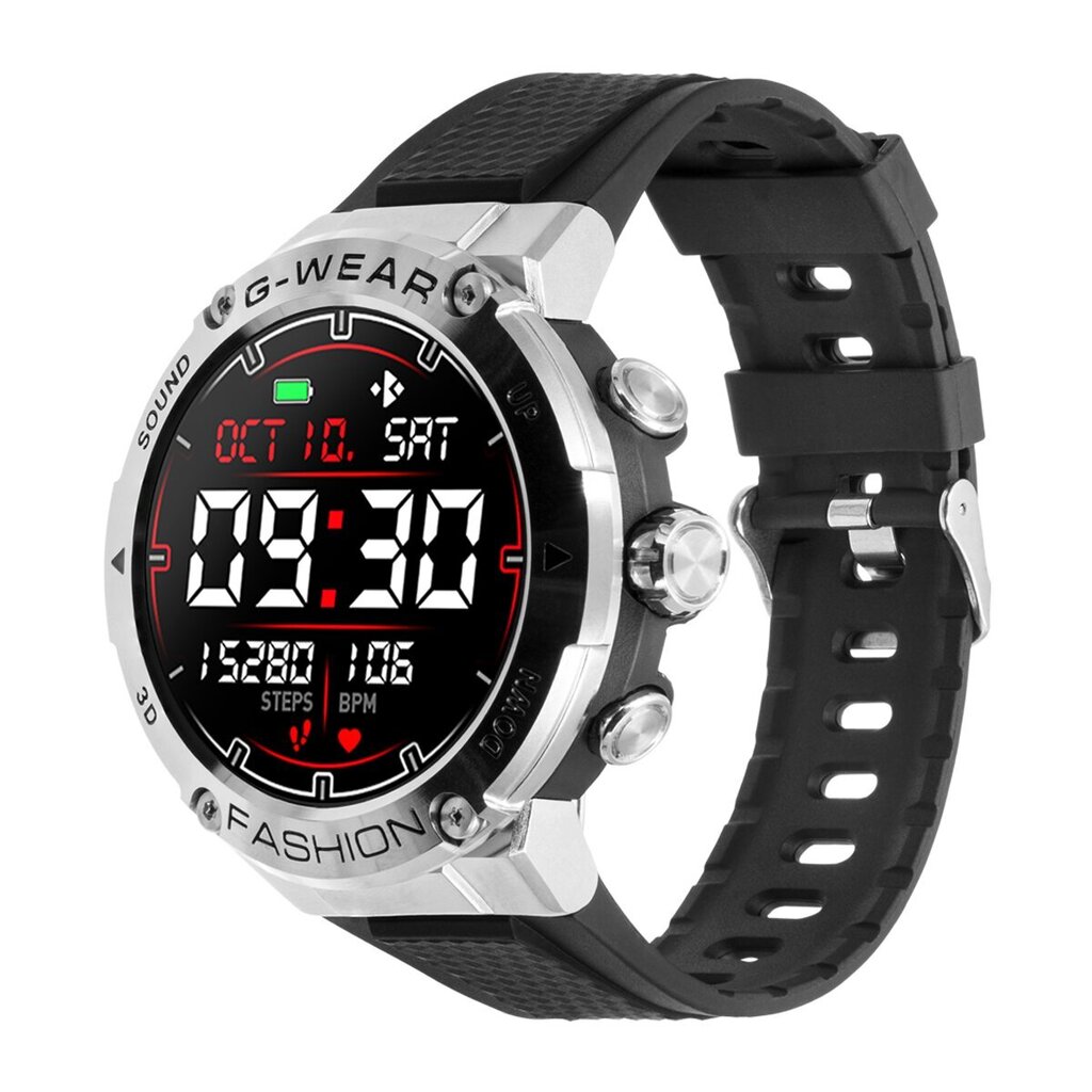 Watchmark Fashion G-Wear Silver цена и информация | Nutikellad (smartwatch) | kaup24.ee