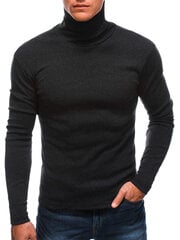 Мужской свитер с высоким воротником Эдоти E213 темно-серый цена и информация | свитер e193 - черный | kaup24.ee