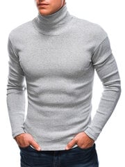 Мужской свитер с высоким воротником Эдоти E213 серый цена и информация | свитер e193 - черный | kaup24.ee