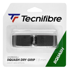Squashi reketi mähis Tecnifibre SQUASH DRY, 1.8mm, Must цена и информация | Сквош | kaup24.ee