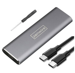 Adapter M.2 SSD pesa USB-C m2 SATA korpus Zenwire цена и информация | Чехлы для внешних жестких дисков | kaup24.ee