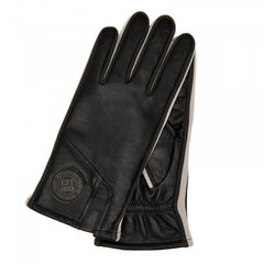 Кожаные перчатки Jack by Kessler, черные цена и информация | Мужские шарфы, шапки, перчатки | kaup24.ee
