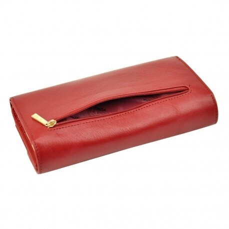 Nahast rahakott naistele Cool, punane hind ja info | Naiste rahakotid | kaup24.ee