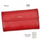 Nahast rahakott naistele Cool, punane hind ja info | Naiste rahakotid | kaup24.ee