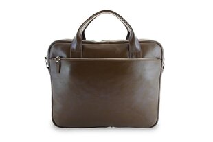 Кожаная сумка\портфель с плечевым ремнем №3 коричневый цена и информация | Мужские сумки | kaup24.ee