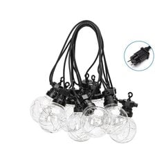 Välistingimustes 10LED madalpinge LED, 2W, 80lm, 8m, IP44 soe valge 2700K, 208905 hind ja info | Jõulutuled | kaup24.ee