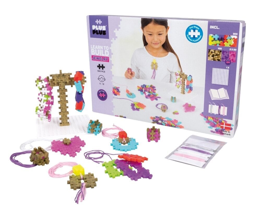 Plus Plus konstruktor, TEE SEDA ISE, 500 цена и информация | Tüdrukute mänguasjad | kaup24.ee