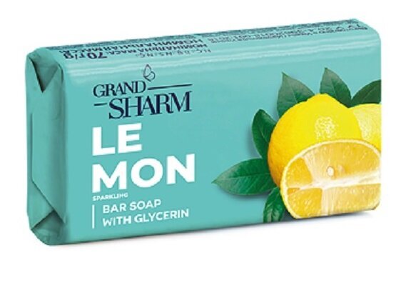 Tualettseep Grand Charm Sparkling Lemon 70 g. цена и информация | Seebid | kaup24.ee