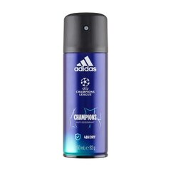 Pihustatav deodorant Adidas Uefa Champions League Champions, 150 ml hind ja info | Adidas Hügieenitarbed | kaup24.ee