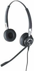 Kõrvaklapid mikrofoniga Jabra Biz 2400 II Duo USB, must hind ja info | Kõrvaklapid | kaup24.ee