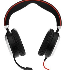 Jabra Evolve 80 UC Duo Black цена и информация | Наушники | kaup24.ee