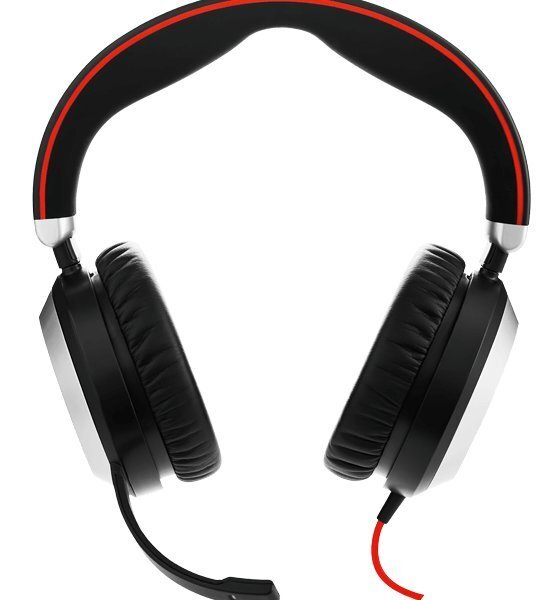 Jabra Evolve 80 UC Duo Black hind ja info | Kõrvaklapid | kaup24.ee