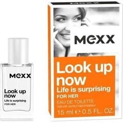 Mexx Look Up Now Woman EDT naistele 15 ml hind ja info | Naiste parfüümid | kaup24.ee