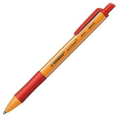 Ручка Stabilo Pointball 0,5 мм, красная цена и информация | Письменные принадлежности | kaup24.ee