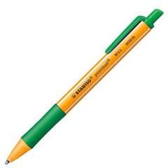 Ручка Stabilo Pointball 0,5 мм, зеленая цена и информация | Письменные принадлежности | kaup24.ee